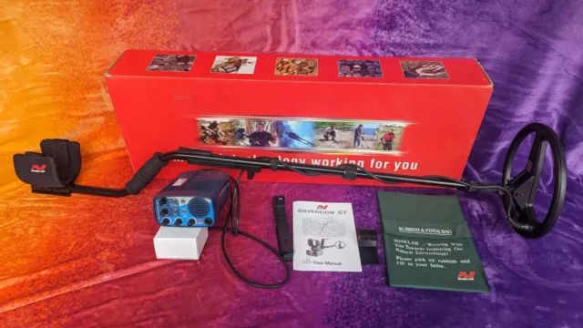 Minelab Sovereign GT metal detector