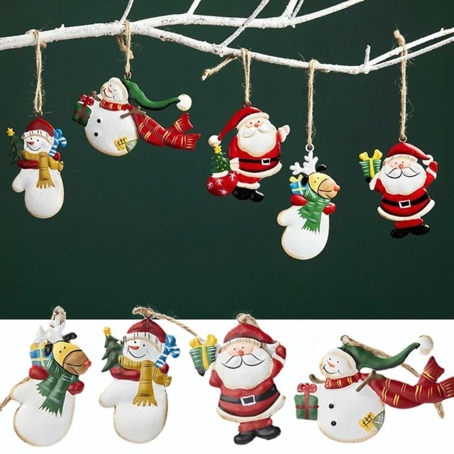 baum Ornamente Cartoon-Weihnachts mann Hängende Weihnachts dekoration
