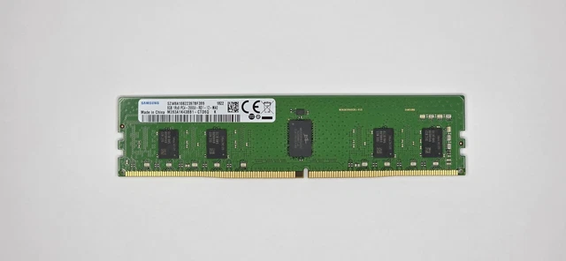 SAMSUNG 8GB 1RX8 PC4-2666V-RD1-12 ECC REG Server Memory