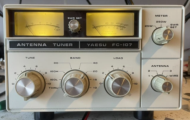 YAESU FC-107 アンテナチューナー YAESU FC-107 アンテナチューナー - メルカリ
