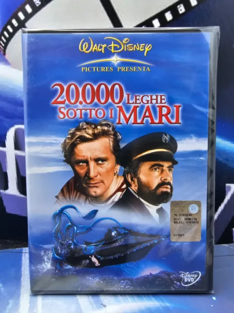 20.000 Leghe sotto i mari DVD  (1955) Walt Disney NUOVO