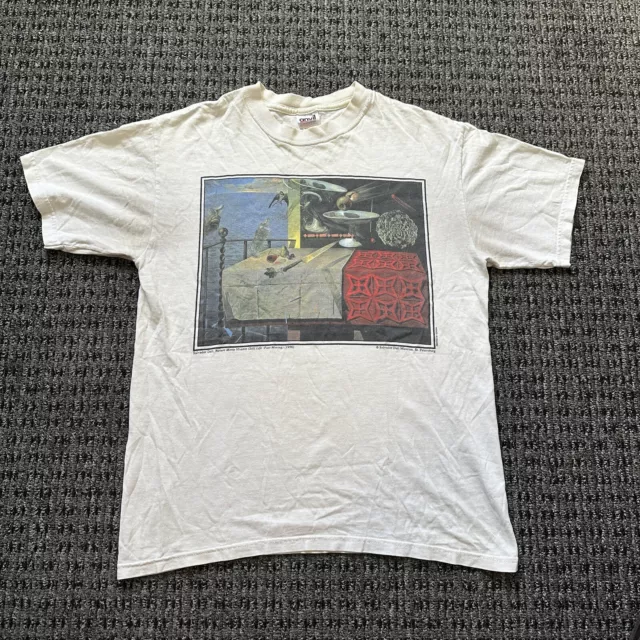 Vintage Salvador Dali T-shirt Size Medium Museum Living Still Life 90s