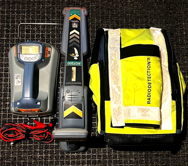 RADIODETECTION SPX RD7200 Locator w/ TX5 Transmitter Pipe Cable