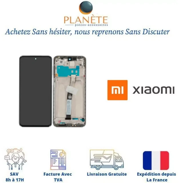 Écran tactile LCD numérique avec cadre pour Xiaomi Redmi Note 9S, remplacement, 6.67 , M2003J6A1G  509