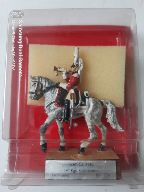 Soldat De Plomb MDM - Grenadier à Cheval Premier Empire 1810, 90mm, France