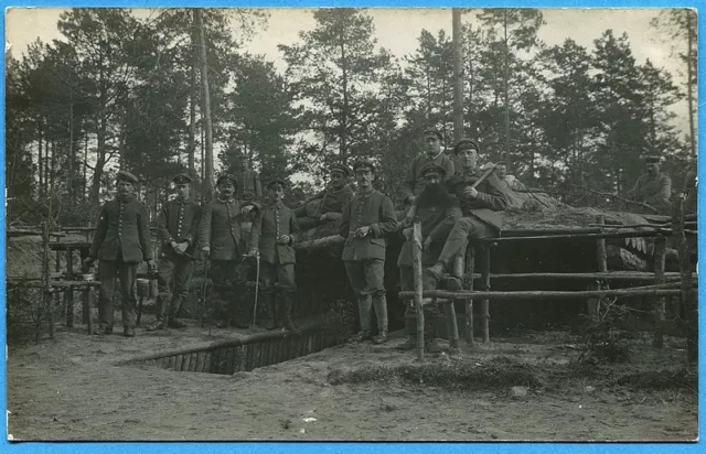 CPA PHOTO: German soldiers / War 14-18 / 1916