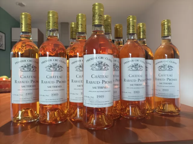 RABAUD-PROMIS - 1er Grande Cru Classé - Sauternes - 1989