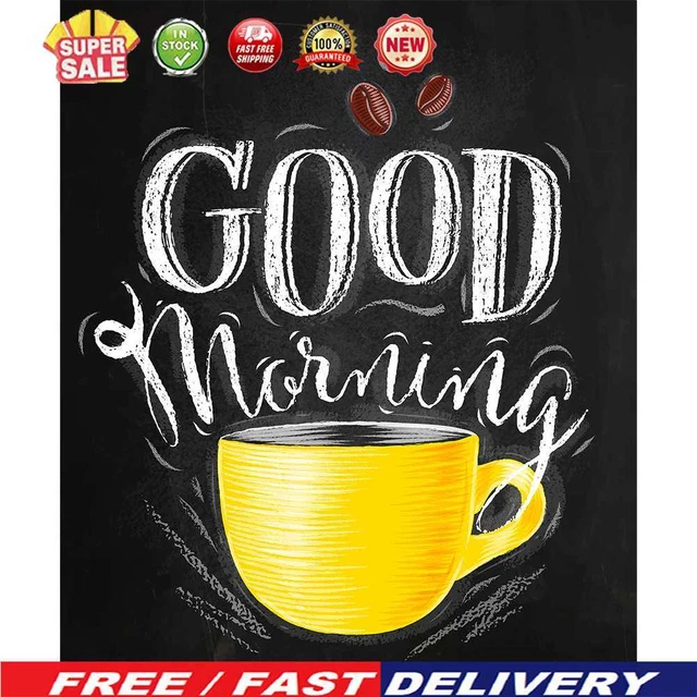 (DB3442) Carta de café 5D hágalo usted mismo Diamante cuadrado Diamante Pintura Decoración Cuentas Cra