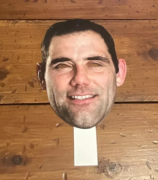 CAMERON SMITH Face 30cms NRL Rugby League Qld Maroons Storm Man Cave Decor