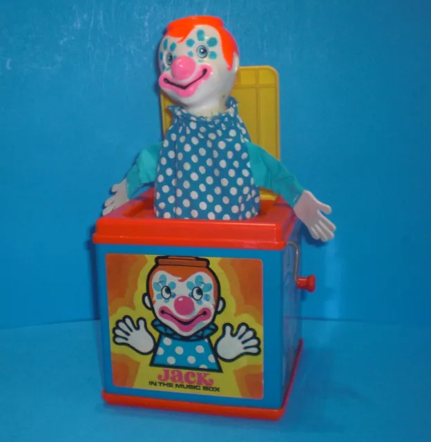 Jack in the Music Box - Mattel Vintage 1976 - Working Sound and Pop-up Clown
