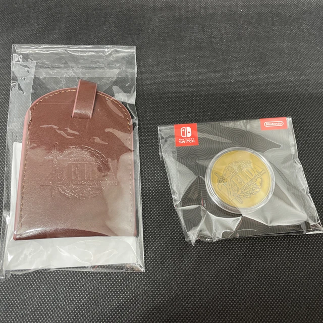 ZELDA TEARS OF the Kingdom COLLECTOR'S MEDAL LUGGAGE TAG COIN EUR 35,00