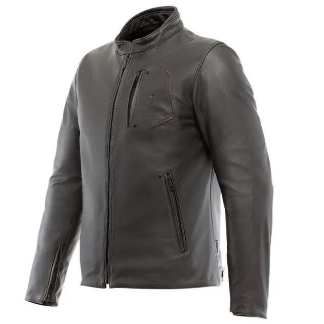 Giacca Dainese Fulcro Pelle Marrone Tg.52