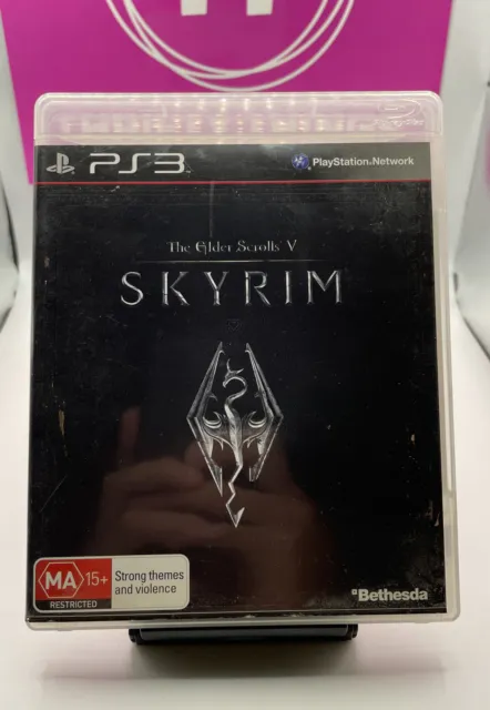 🇦🇺 Skyrim The Elder Scrolls V PS3 Sony Playstation 3 Game AUS PAL FREEPOST