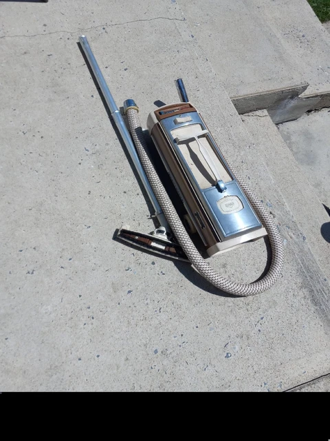 Vintage Electrolux Vacuum Model W/Hose & Nozzle TESTED WORKS Vintage Electrolux Vacuum Model W/Hose & Nozzle TESTED WORKS