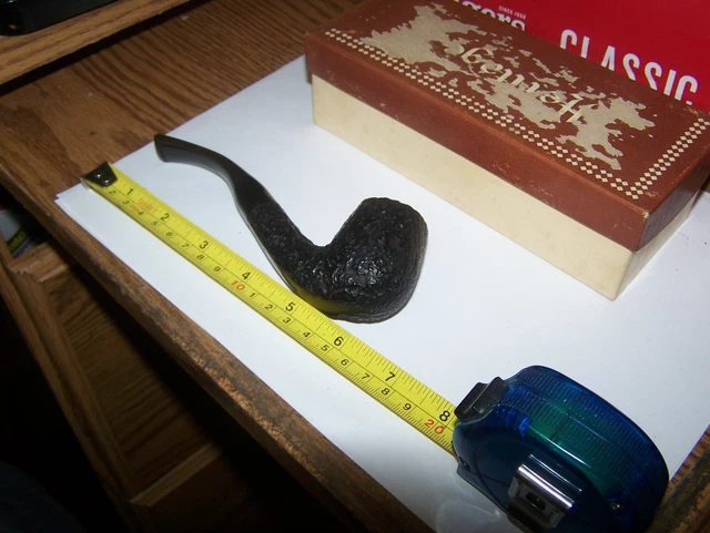 Nib Heritage Antique Pipe Kaywoodie Top Line Pipe Full Bent 1960'S 55 Unsmoked Nib Heritage Antique Pipe Kaywoodie Top Line Pipe Full Bent 1960'S 55 Unsmoked