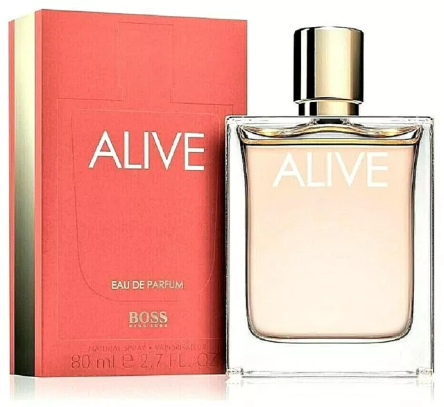 Boss ALIVE 80 ml Eau de Parfum Spray Neu & Ovp 80ml Damen-EdP Hugo Boss