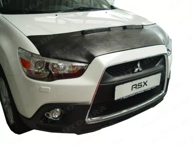 Sujetador coche para Mitsubishi ASX año 2010 - 20019 protección contra impactos de piedras capó tuning