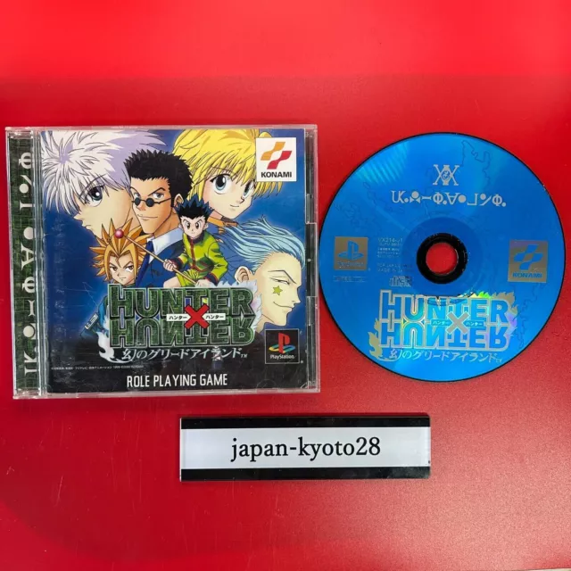 Hunter x Hunter Greed Island Sony PlayStation 1 NTSC-J PS1 KONAMI Japan  import for sale online