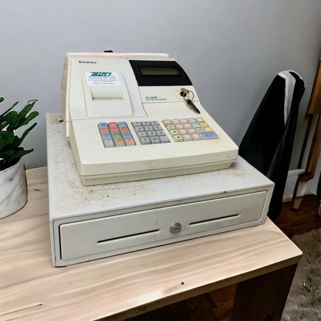 SAM4’S ER380M ELECTRONIC Cash Register Won’t Power On 81.38 PicClick