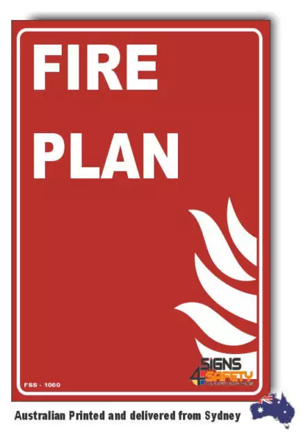 Fire Plan Sign