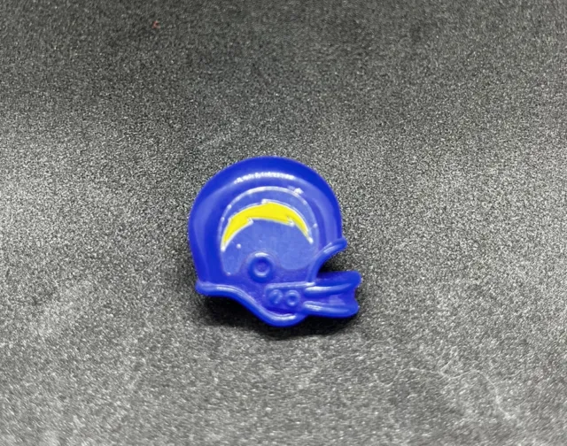 Vintage OPI Plastic NFL  Helmet Push Pin/Thumbtack, San Diego Chargers