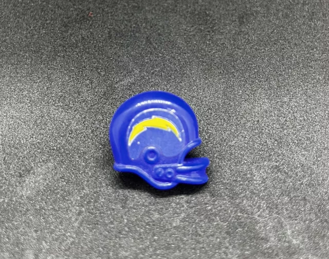 Vintage OPI Plastic NFL  Helmet Push Pin/Thumbtack, San Diego Chargers