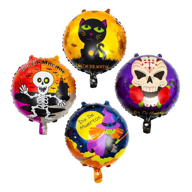 16 pz palloncino festa di Halloween palloncino di Halloween decorazioni rose gonfiabile