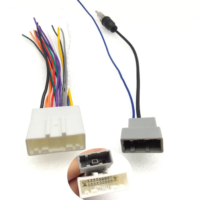 Adaptateur Prise Faisceau Stéréo 16 Broches Pour Honda Civic/CRV 2006-2009 - Neuf Avec Garantie 2 Ans