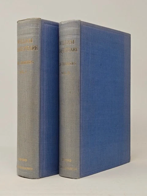 WILLIAM SHAKESPEARE A STUDY OF FACTS AND PROBLEMS, VOL. 1 By E. K.