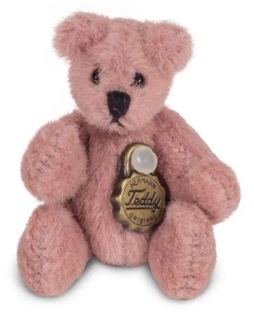 Miniature Pink Teddy Bear by Teddy Hermann - 4cm - 15447