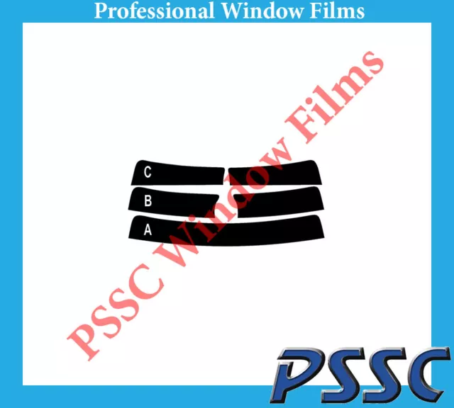 PSSC Pre Cut Sun Strip Car Window Films - BMW 5 Series Saloon 2010 to 2016