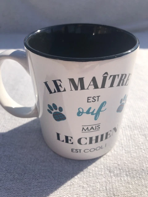 Mug Humoristique Burger King "tout Va Bien" - Noir, Occasion En Très Bon état, épuisé En Magasin