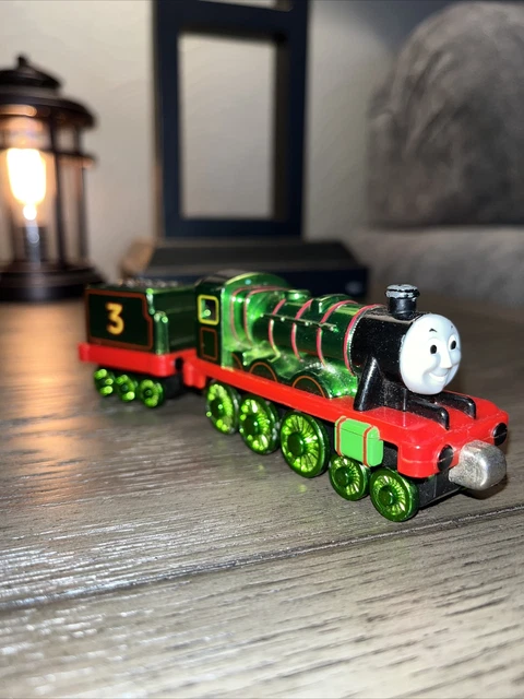 Metallic Henry  ! Thomas Friends Train! 2002-  Take Along Collector Edition