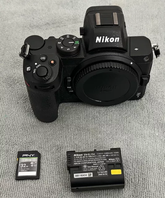 Nikon Z5 24.3MP Mirrorless Full-Frame Camera Body ( 1,247 Shutter Count) - MINT!