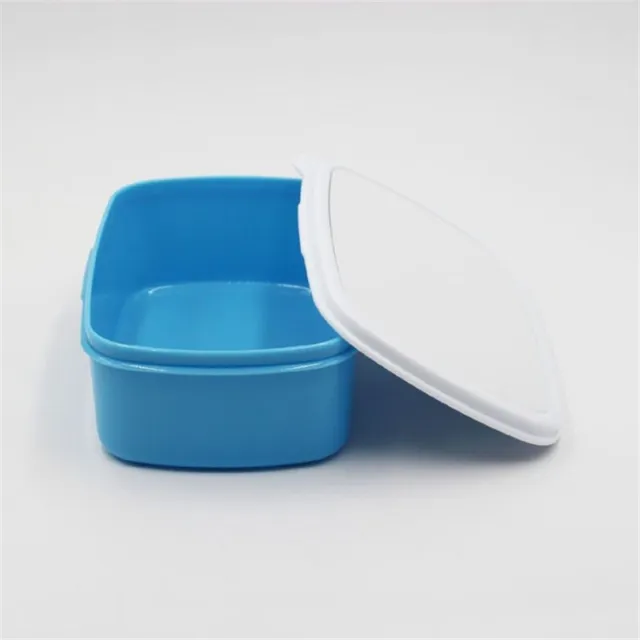 Lunch Box Brotdose personalisiert mit Foto/Name /Wunschtext/DIY/Blau oder Pink 3