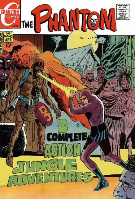 Phantom, The (1st Series) #43 VF; Charlton | April 1971 Jungle Adventures - we c