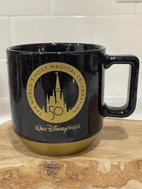 Walt Disney World 50th Anniversary Logo Starbucks Mug Brand New