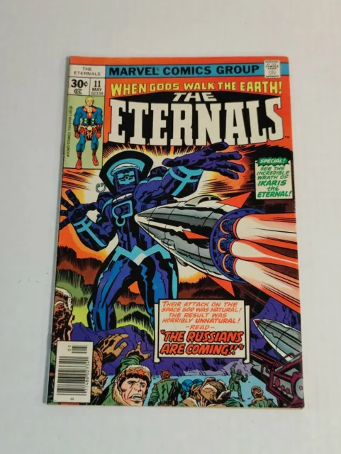 The Eternals #11 1St Appearance Druig & Kingo Sunen May 1977, Marvel Comics