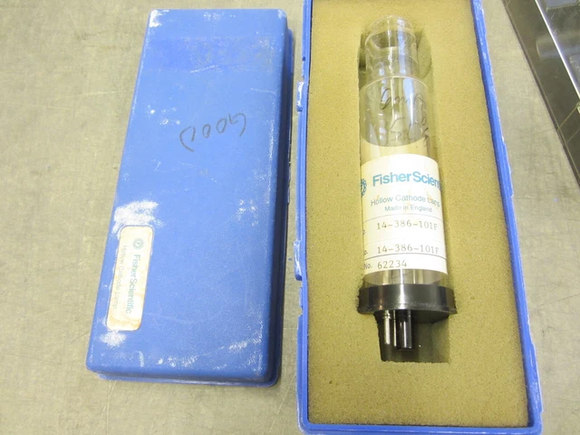 Fisher HOLLOW CATHODE TUBE Pb Cathode Gas Ne