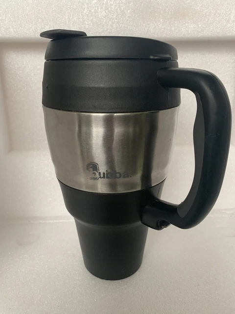 Bubba 34 oz Travel Insulated Black Polyurethane Coffee Drink Mug-RUBBER SEAL