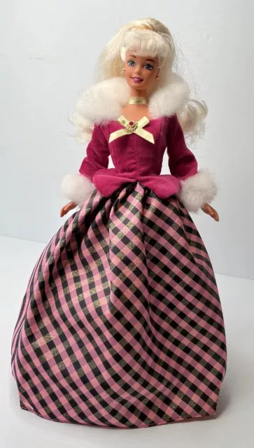 1996 New Special Edition Winter Rhapsody Blonde Barbie Avon W/O Box 1996 New Special Edition Winter Rhapsody Blonde Barbie Avon W/O Box