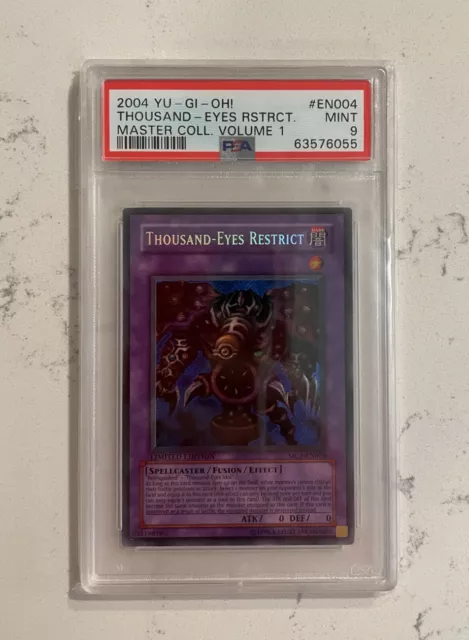 PSA 9 Thousand-Eyes Restrict 2004 MASTERS COLLEECTIO VOL.1 LIMITED EDITION  3
