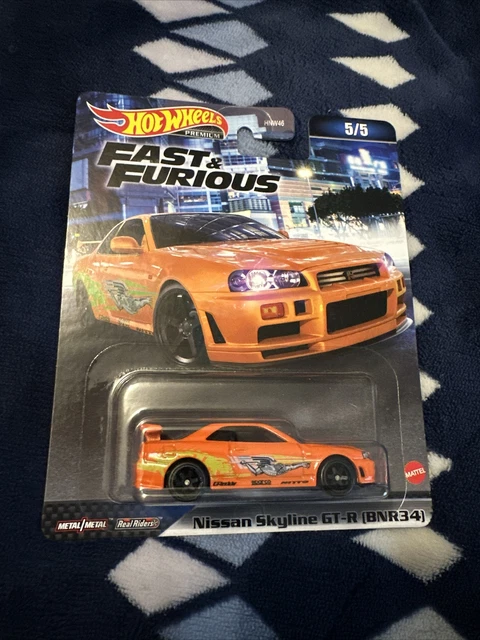 Voiture Miniature Hot Wheels 1/64 - Nissan Skyline Fast & Furious Série 2018 #4/6