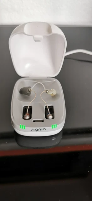 Contour D’oreille Signia Pure 7nx Charge&Go – Aides Auditives Rechargeables (Occasion, Sans Chargeur)