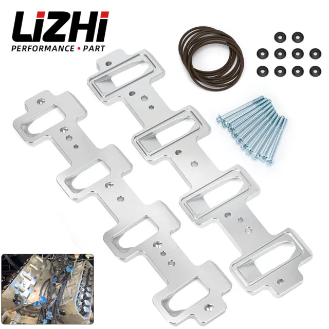 For LS Cathedral Port Cylinder Head to LS3 LSA ZL1 CTS V Intake Manifold Adapter