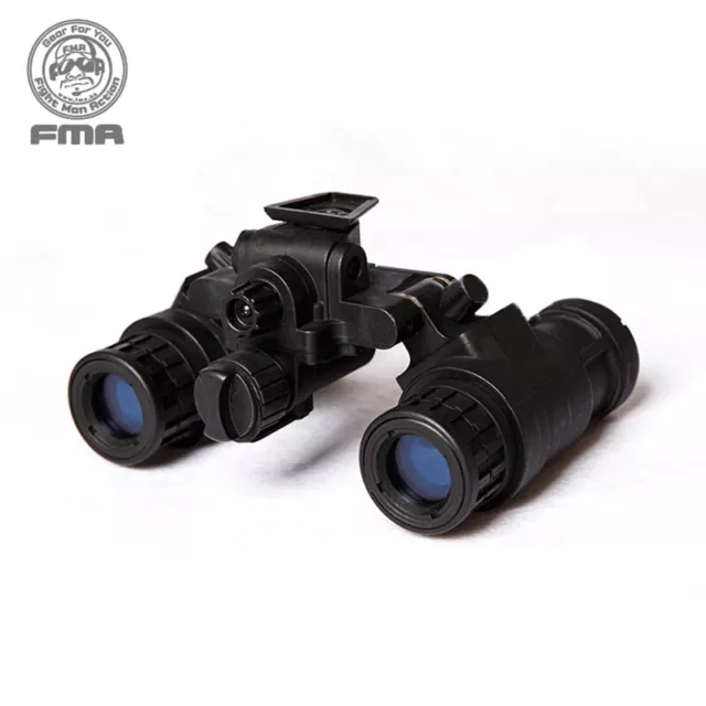 FMA Night Vision Dummy Modelo Casco PVS31 Sin función Binocular Versión A Negro