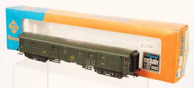 Roco Ho #44568 Sncf Baggage Car Near Mint Boxed