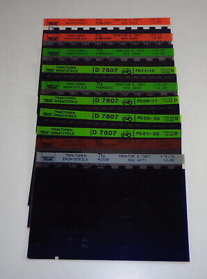 DEUTZ Microfiche Catalogo Ricambi Parti Elenco Deutz L 530 Vagone di Carico Stand 