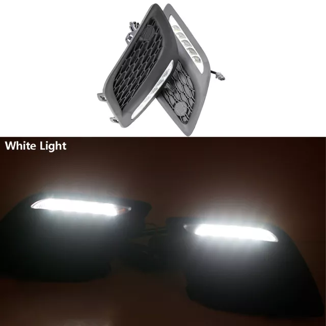 Per Volvo XC60 2011-2013 LED DRL sinistro & destro proiettore fendinebbia