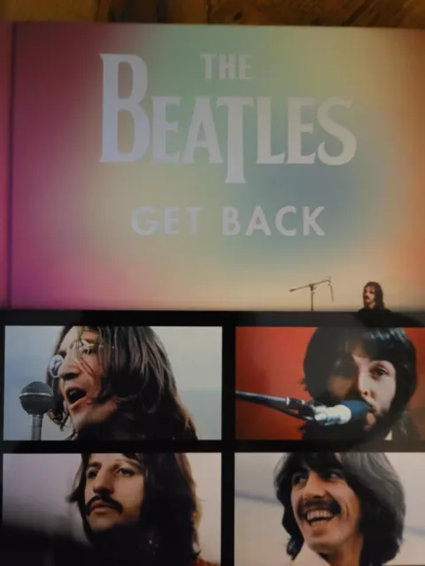 Beau livre relié The Beatles " Get Back " en Anglais comme neuf